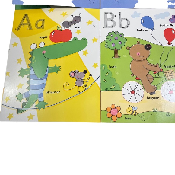2 Usborne alphabet dry erase activity workbooks. Intro alphabet tracing and more - Picture 5 of 8